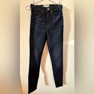 Everlane Deep Indigo Skinny Jeans